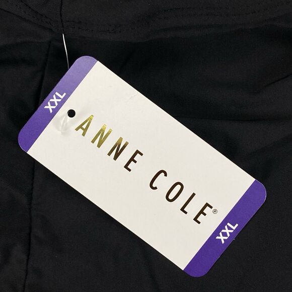 Anne Cole Womens Banded Side Slit Skirted Stretch Swim Bottom Size XXL - Picture 9 of 16